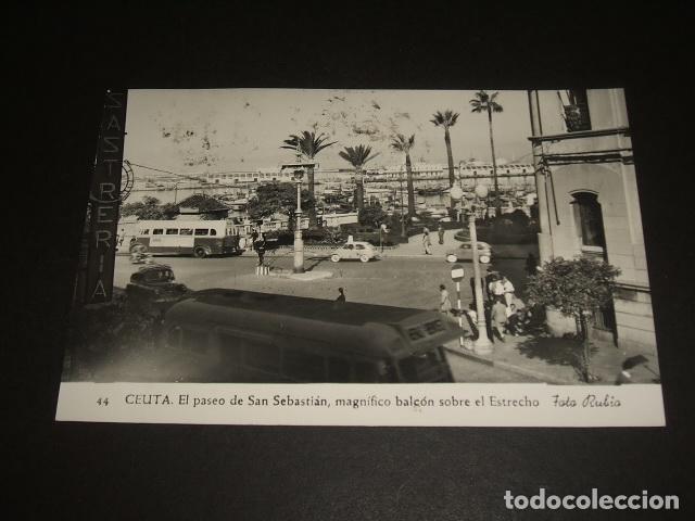 Postales: CEUTA PASEO DE SAN SEBASTIAN - Foto 1