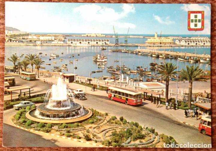 Postales: CEUTA - VISTA DEL PUERTO - Foto 1