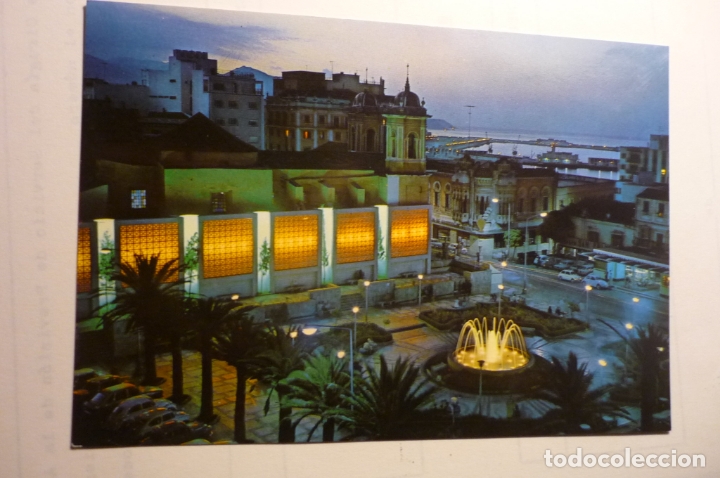 Postales: postal ceuta nocturna pl.de los reyes - Foto 1