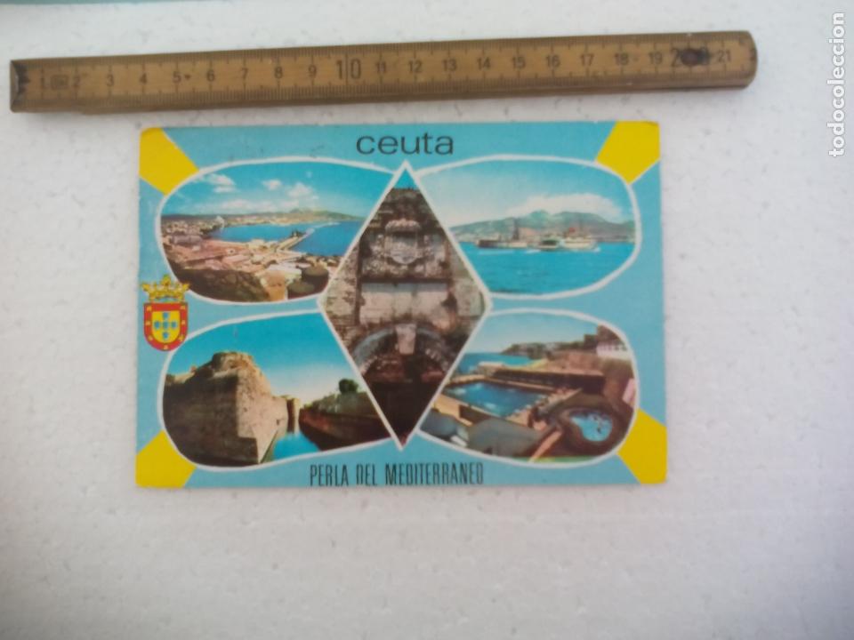 Postales: N&ordm; 25 CEUTA, CUSCO ESCRITA. POSTCARD - Foto 1