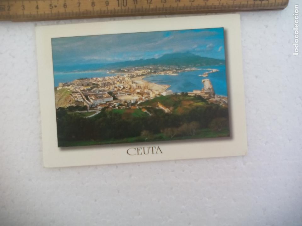 Postales: CEUTA VISTA DESDE EL MONTE HACHO.. CIRCULADA. . POSTCARD - Foto 1