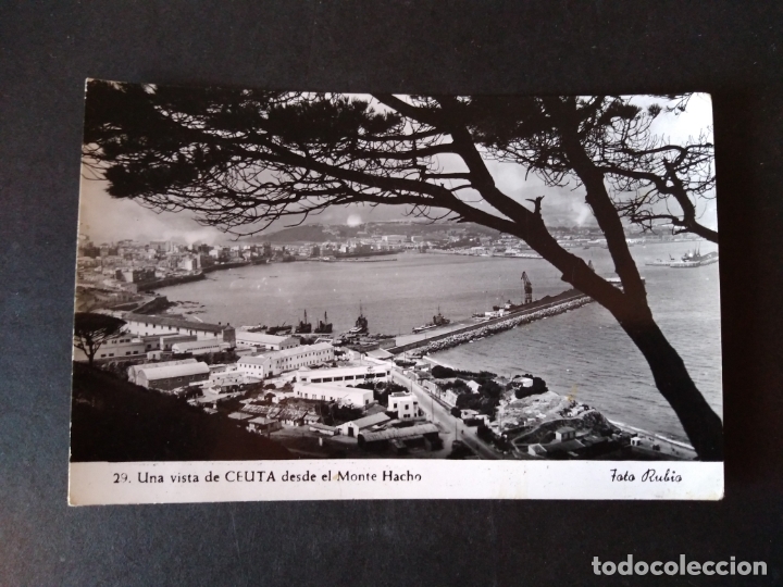 Postales: CEUTA VISTA DESDE EL MONTE HACHO - Foto 1