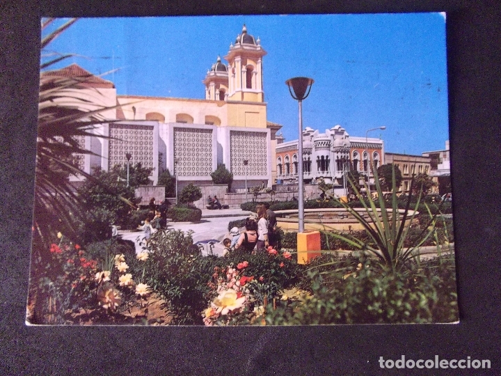 Postales: CEUTA-V2-CIRCULADA-PLAZA DEL CAPITAN RAMOS - Foto 1
