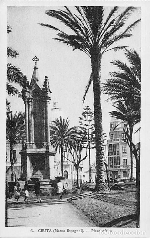 Postales: CEUTA.- PLAZA AFRICA - Foto 1