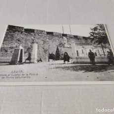 Cartes Postales: POSTAL CEUTA - ENTRADA AL CUARTEL DE LA MILICIA DE MOROS VOLUNTARIOS. Lote 196624486
