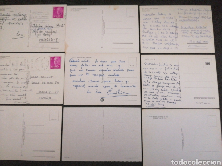 Postales: CEUTA, LOTE DE 6 POSTALES - Foto 2