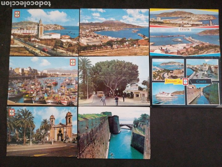 Postales: CEUTA, LOTE DE 6 POSTALES - Foto 1
