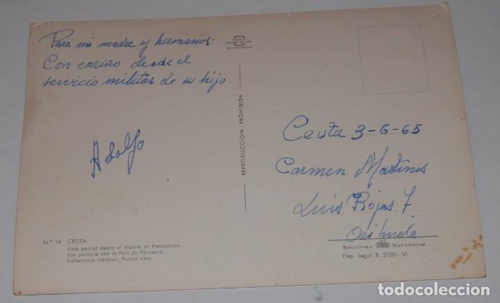 Postales: TARJETA POSTAL DE CEUTA - Foto 2