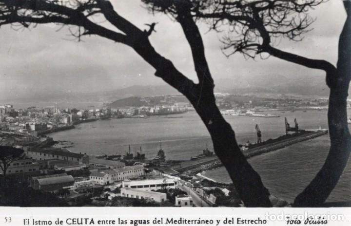 Postales: ceuta. 53 el istmo - Foto 1
