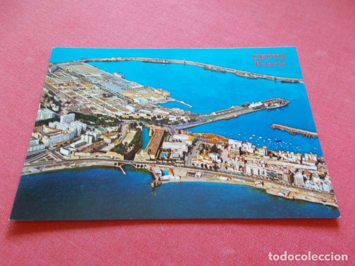 Postales: CEUTA -- VISTA DEL PUERTO - Foto 1