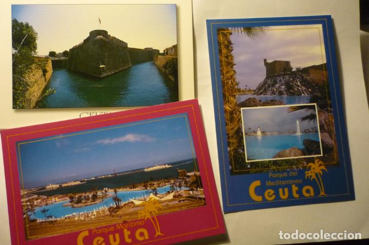 Postales: lote postales ceuta cm - Foto 1