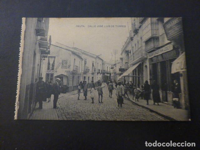 Postales: CEUTA CALLE JOSE LUIS DE TORRES - Foto 1
