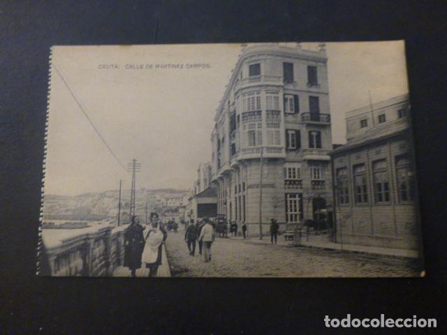 Postales: CEUTA CALLE DE MARTINEZ CAMPOS - Foto 1