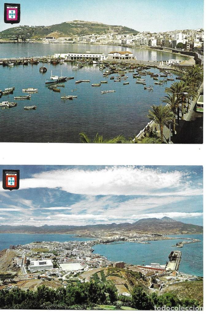 Postales: LOTE 4 POSTALES CEUTA - Foto 1