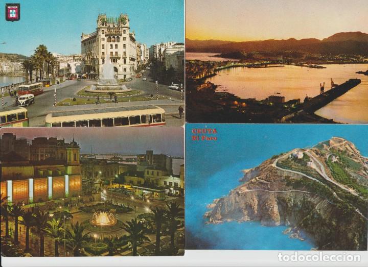 Postales: LOTE NUEVE POSTALES, CEUTA. - Foto 3