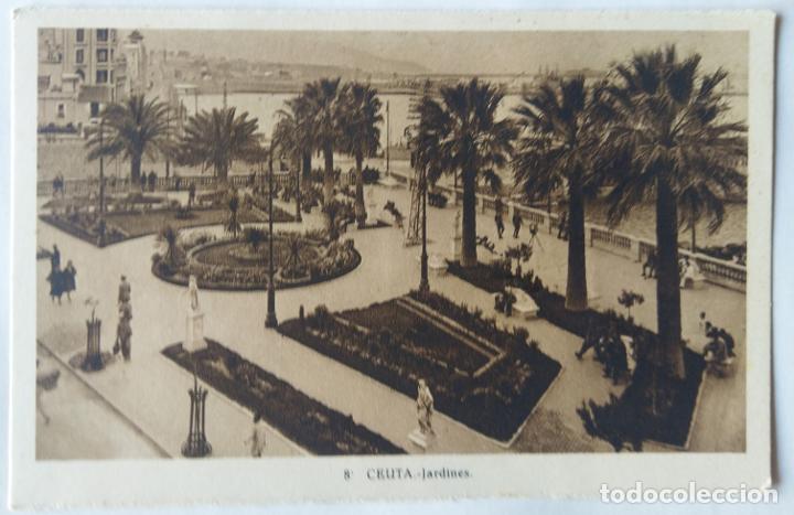 Postales: CEUTA JARDINES ED. L. ROISIN - Foto 1