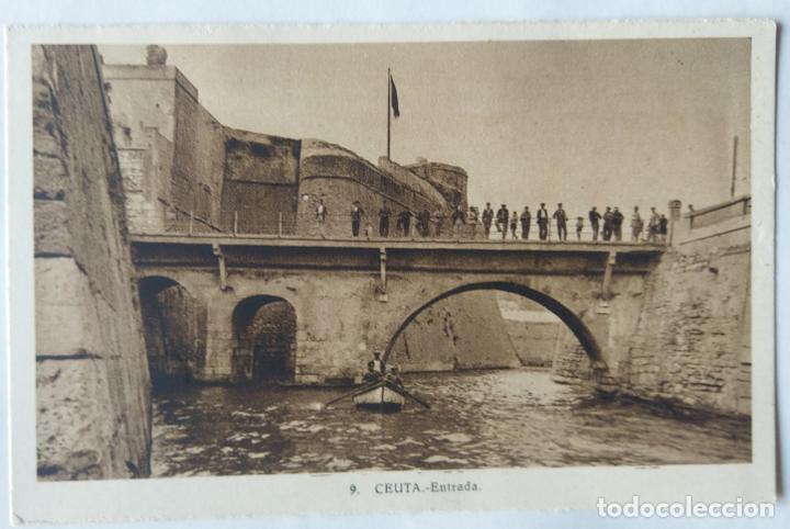 Postales: CEUTA ENTRADA ED. L. ROISIN - Foto 1