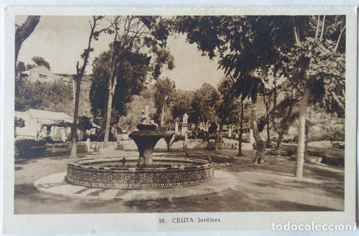 Postales: CEUTA JARDINES ED. L. ROISIN - Foto 1