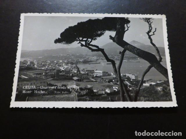 Postales: CEUTA UNA VISTA DESDE EL MONTE HACHO - Foto 1