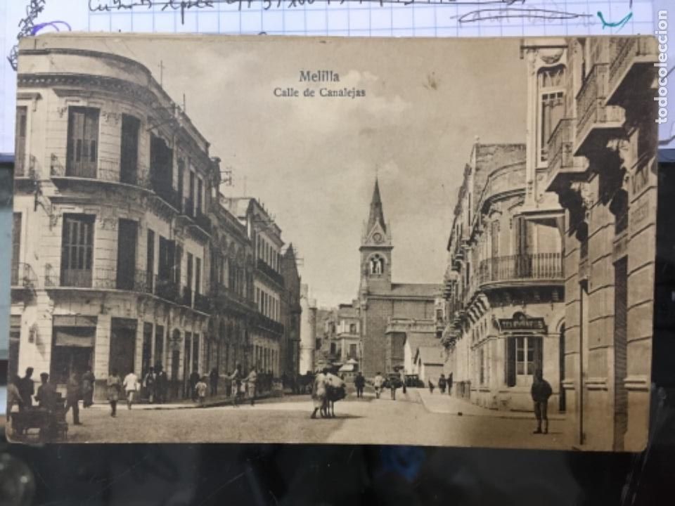 Postales: Melilla. Calle de Canalejas - Foto 1