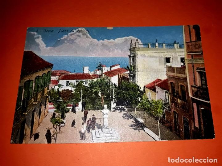 Postales: Antigua Postal Ceuta ( Plaza de Velarde ) - Foto 1