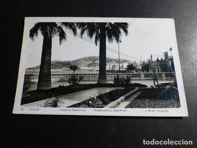 Postales: CEUTA PASEO SAN SEBASTIAN - Foto 1