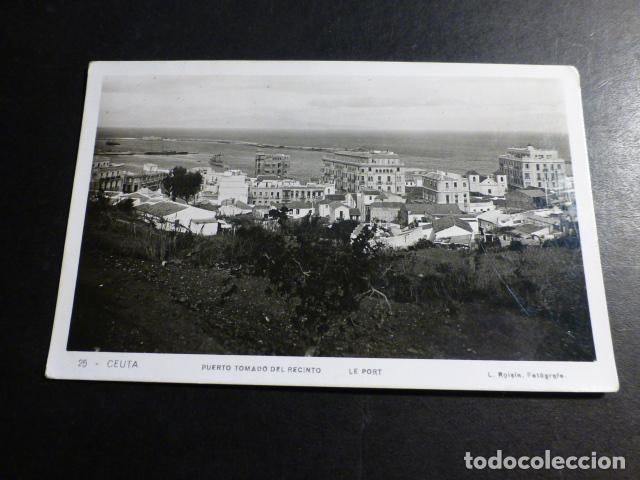 Postales: CEUTA PUERTO TOMADO DEL RECINTO - Foto 1