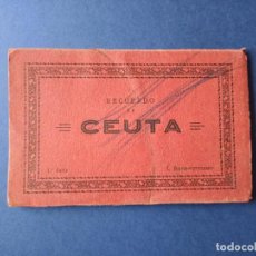 Postales: ORIGINAL Y ANTIGUO LIBRITO DE POSTALES DESPLEGABLE DE CEUTA.