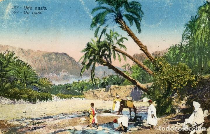 Postales: POSTAL. 597. UN OASIS - Foto 1
