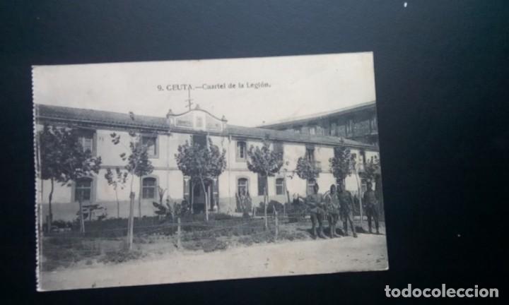 Postales: CEUTA POSTAL ANTIGUA , BLANCO Y NEGRO - Foto 1