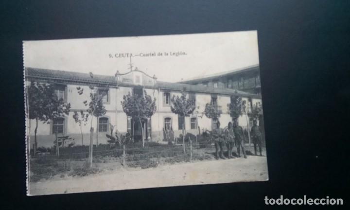 Postales: CEUTA POSTAL ANTIGUA , BLANCO Y NEGRO - Foto 2