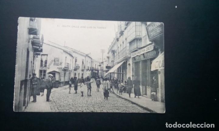 Postales: CEUTA POSTAL ANTIGUA , BLANCO Y NEGRO - Foto 1