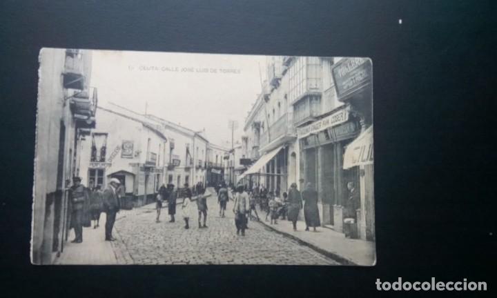 Postales: CEUTA POSTAL ANTIGUA , BLANCO Y NEGRO - Foto 2