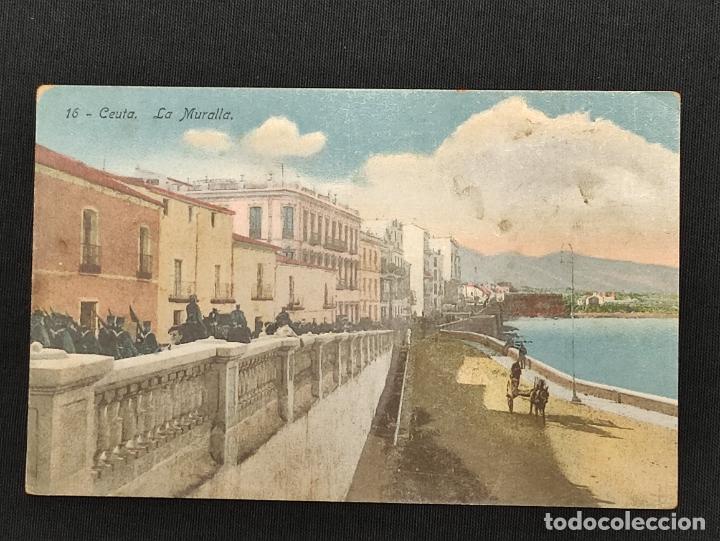 Postales: POSTAL - CEUTA - LA MURALLA - - Foto 1