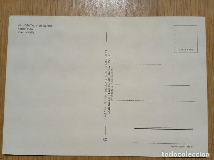 Postales: CEUTA - GARCIA GARRABELLA - Foto 2