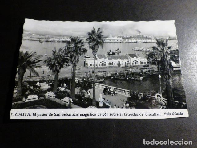 Postales: CEUTA PASEO DE SAN SEBASTIAN - Foto 1