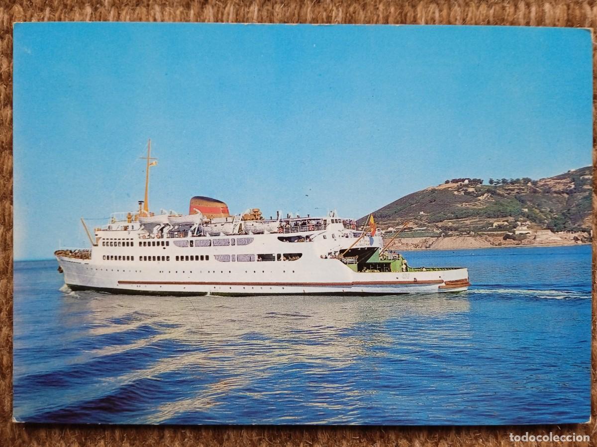 Postales: CEUTA - BARCO TRANSBORDADOR - ED. LIB. GENERAL - Foto 1