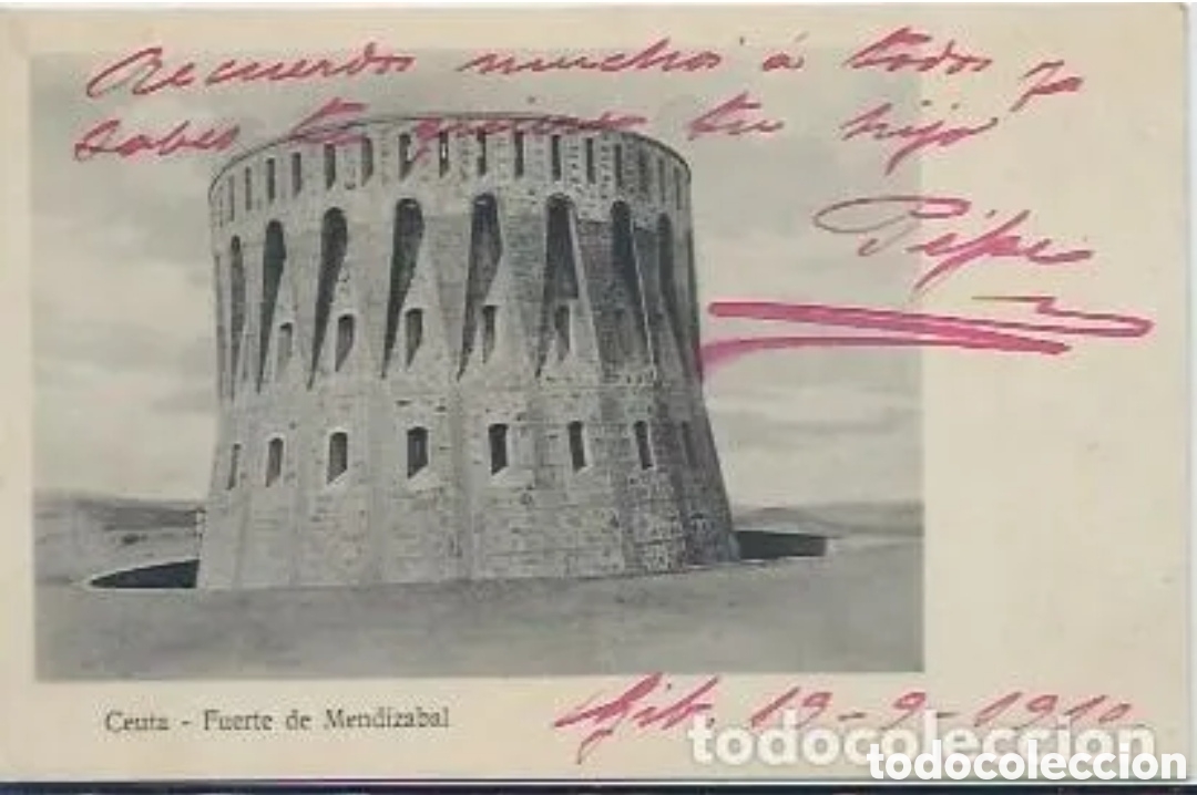 Postales: CEUTA - FUERTE DE MENDIZ&Aacute;BAL - Foto 1