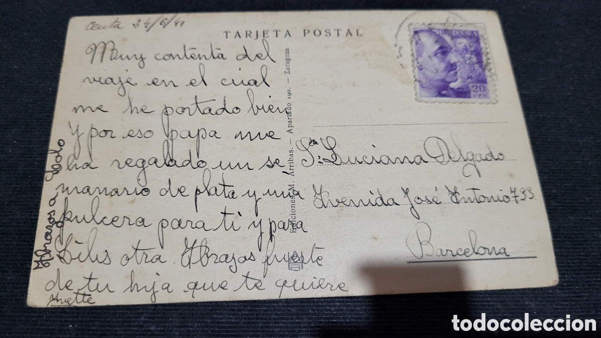 Postales: Tarjeta Postal usada Ceuta - Foto 2