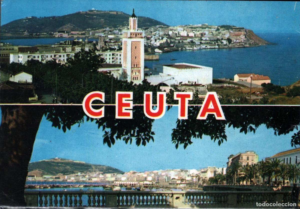 Postales: Ceuta vista general escrita - Foto 1
