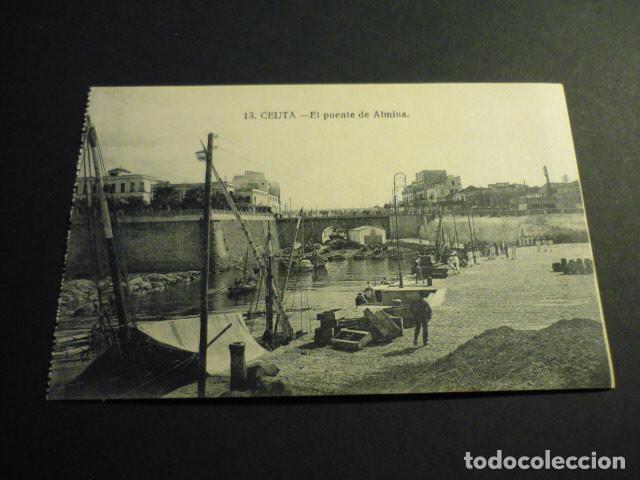 Postales: CEUTA EL PUENTE DE ALMINA - Foto 1