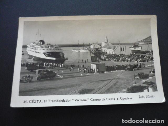 Postales: CEUTA EL TRANSBORDADOR - Foto 1