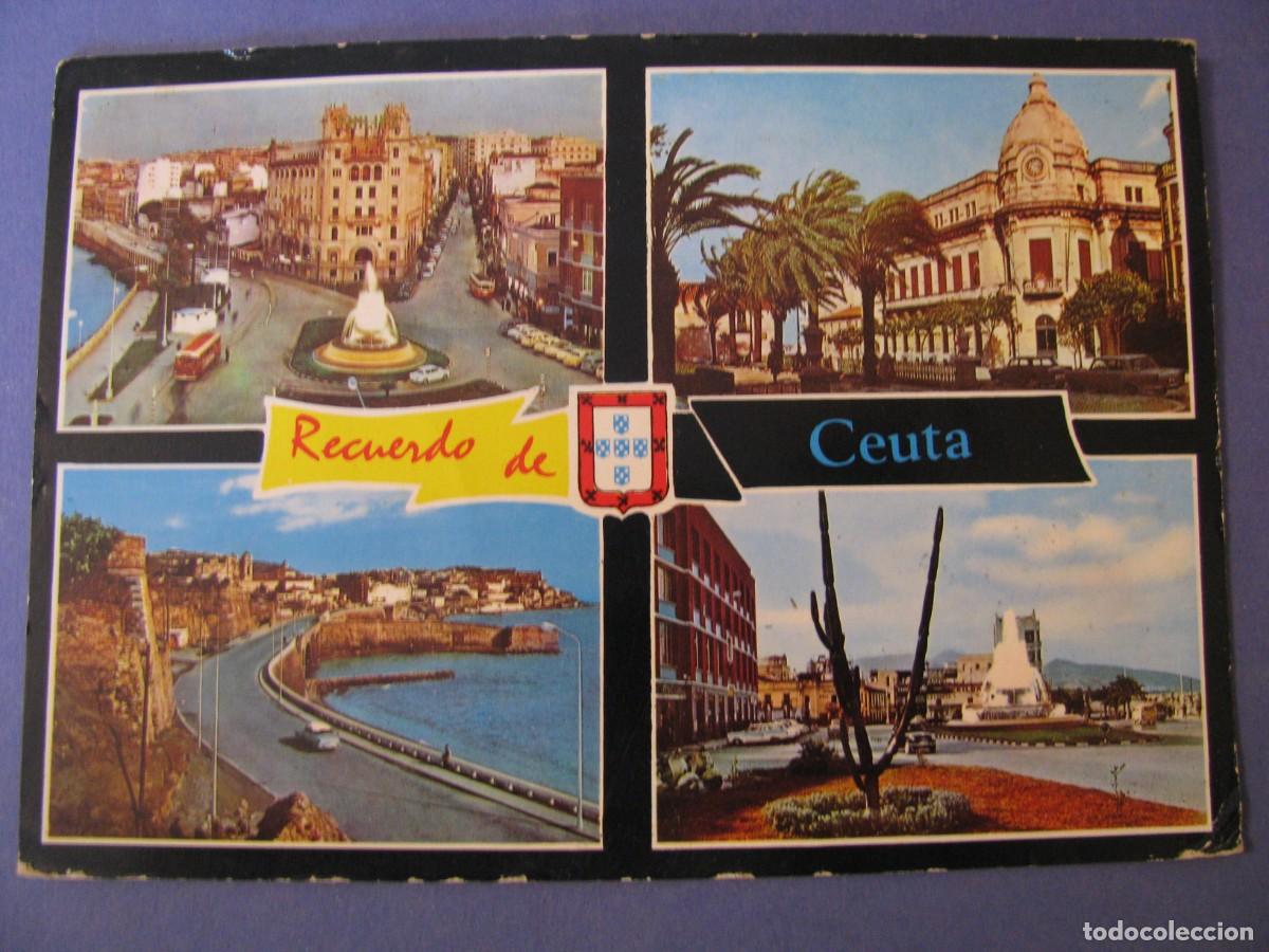 Postales: POSTAL DE CEUTA. ED. LIB. GENERAL N&ordm; 53. CIRCULADA 1966. - Foto 1