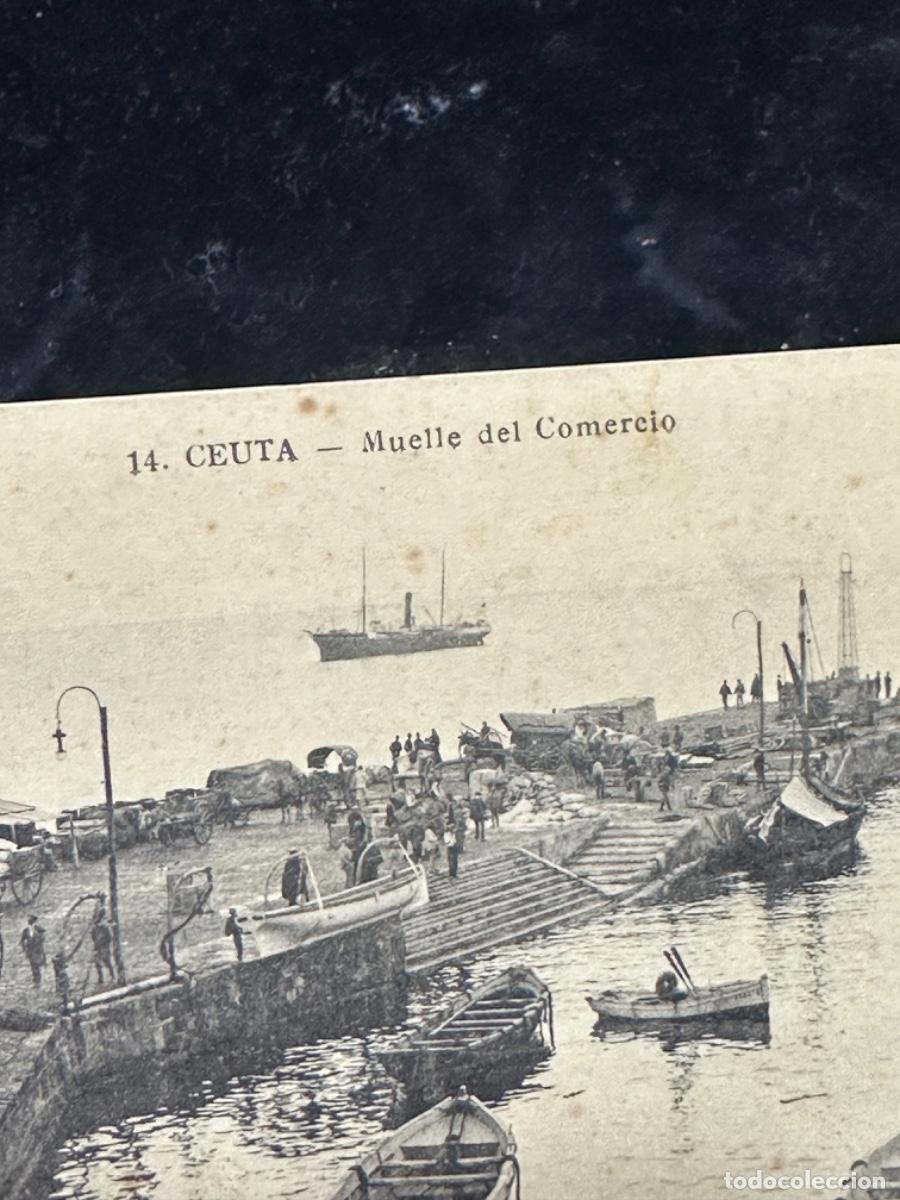 Postales: Antigua postal de Ceuta - Foto 2