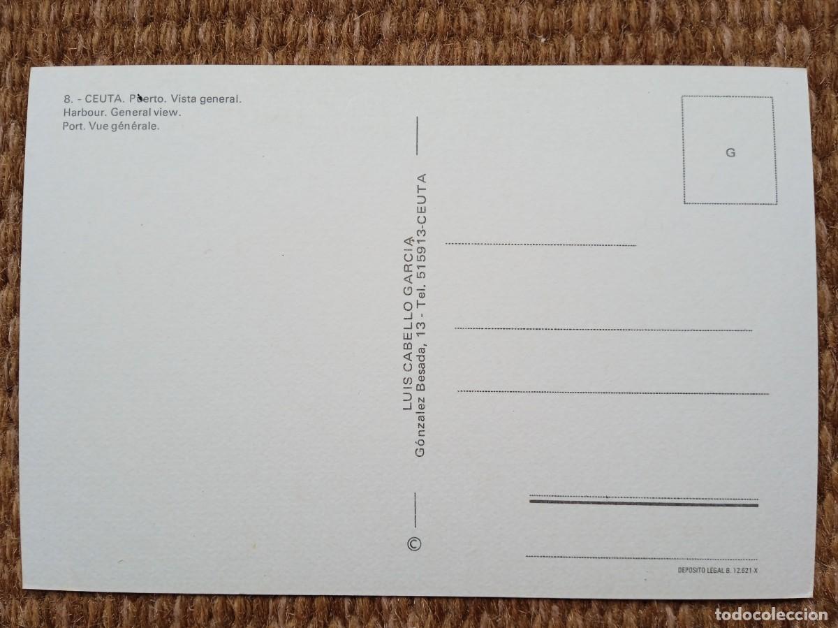 Postales: CEUTA - ED. LUIS CABELLO GARCIA - Foto 2