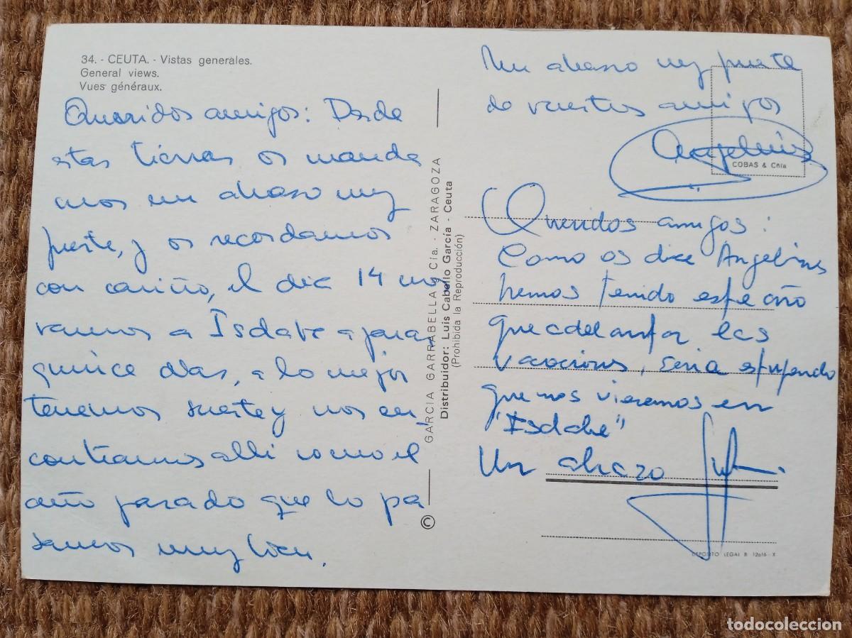 Postales: CEUTA - GARCIA GARRABELLA - Foto 2