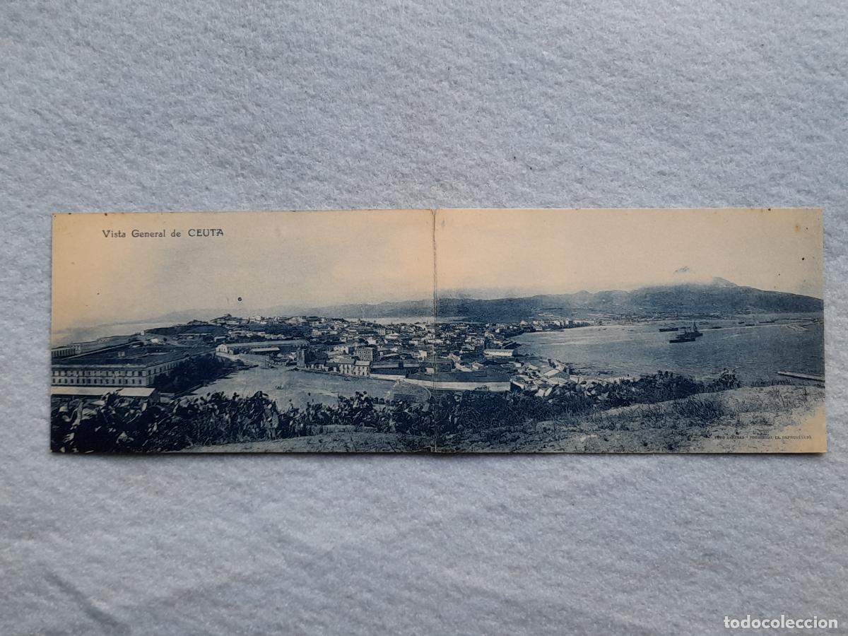 Postales: Ceuta. Vista General. Postal Doble. - Foto 1