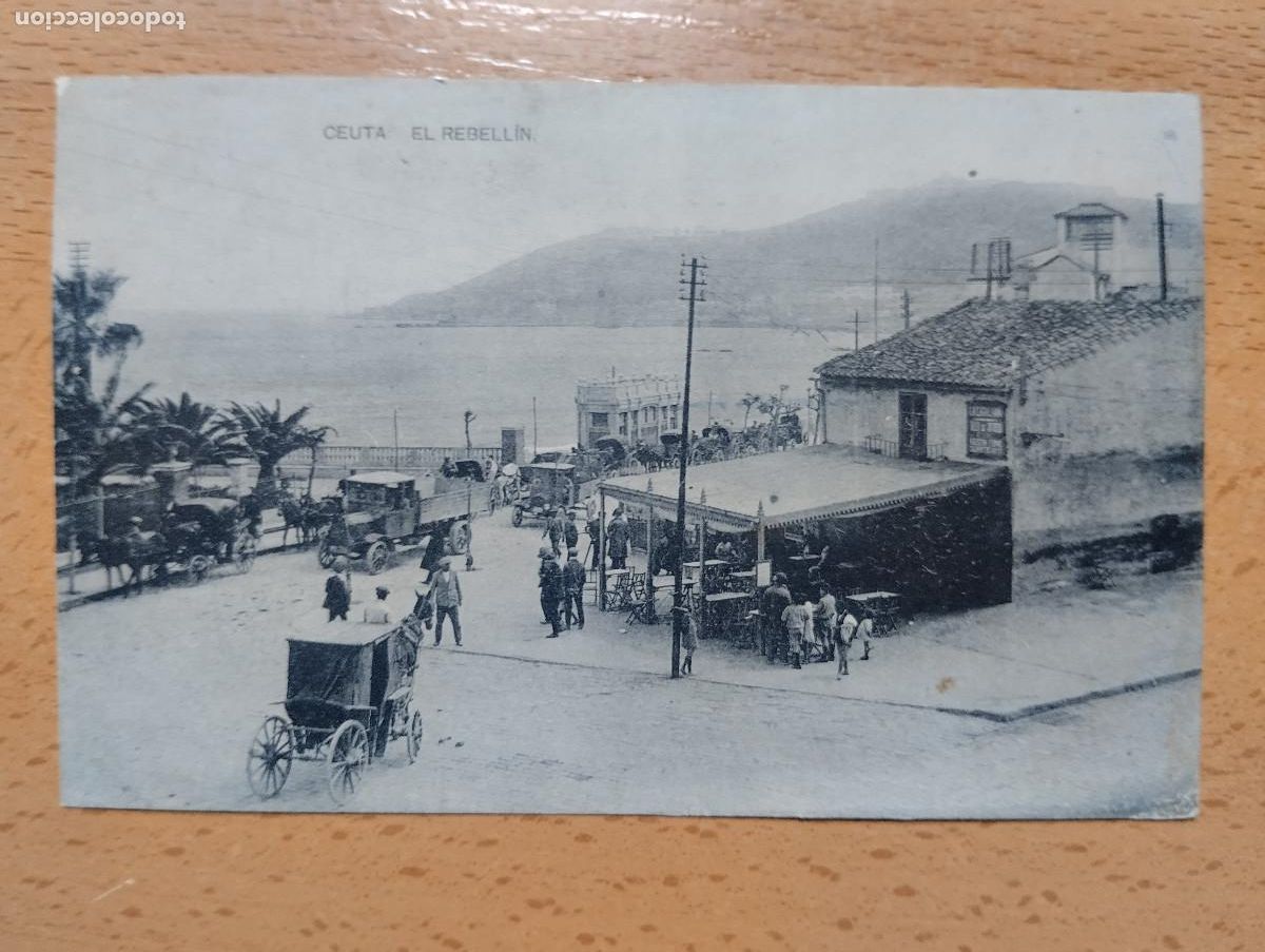 Postales: CEUTA. EL REBELLIN. HAUSER Y MENET. - Foto 1
