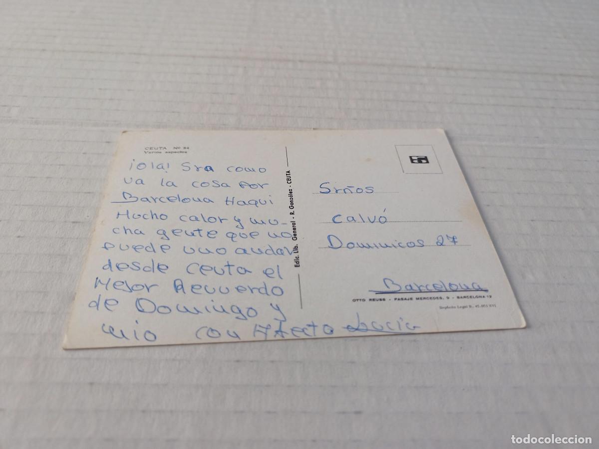 Postales: POSTAL CEUTA - VARIOS ASPECTOS - Foto 2