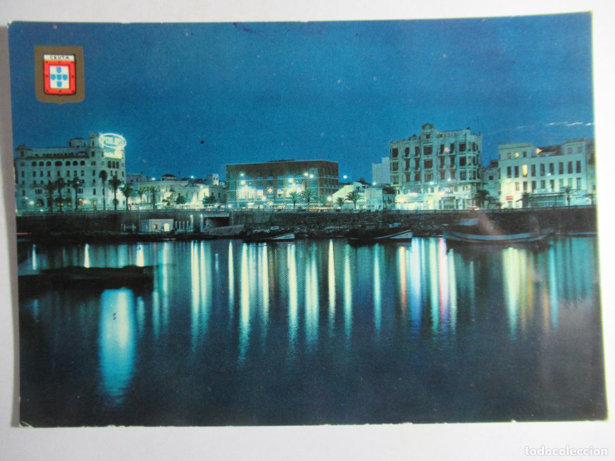 Postales: Ceuta - Vista nocturna - Foto 1